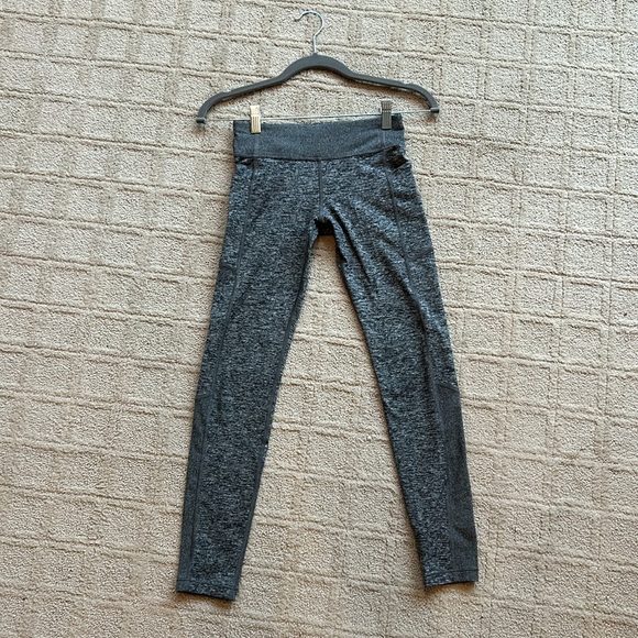 Athleta Girl Gray Leggings | Sizee 12 - Picture 4 of 6